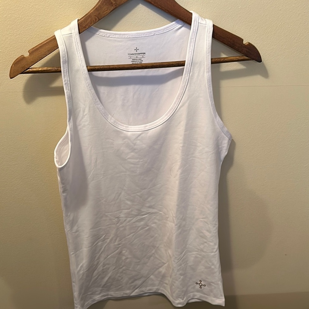 Set of two Women's White and Black Tank Top